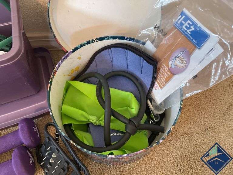 Light Workout Gear- Weights, Tension Cords, etc.