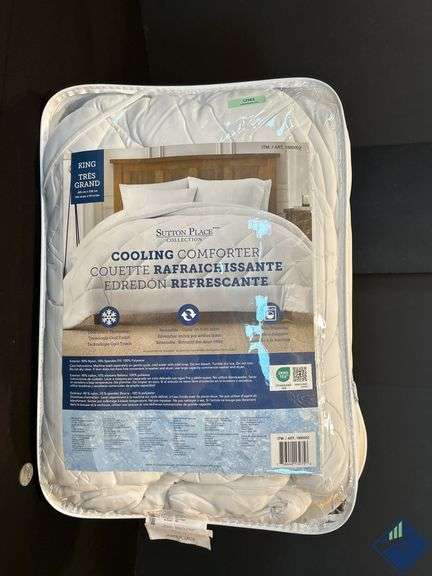 Sutton Place King Cooling Comforter - Retail: $ 59.99