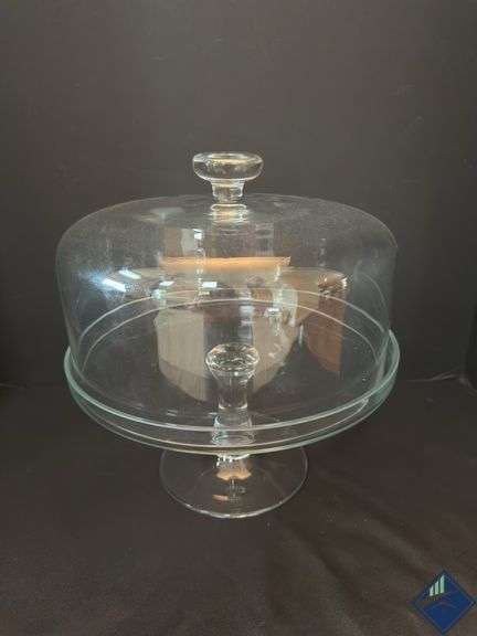 Glass Cake Stand & Dome
