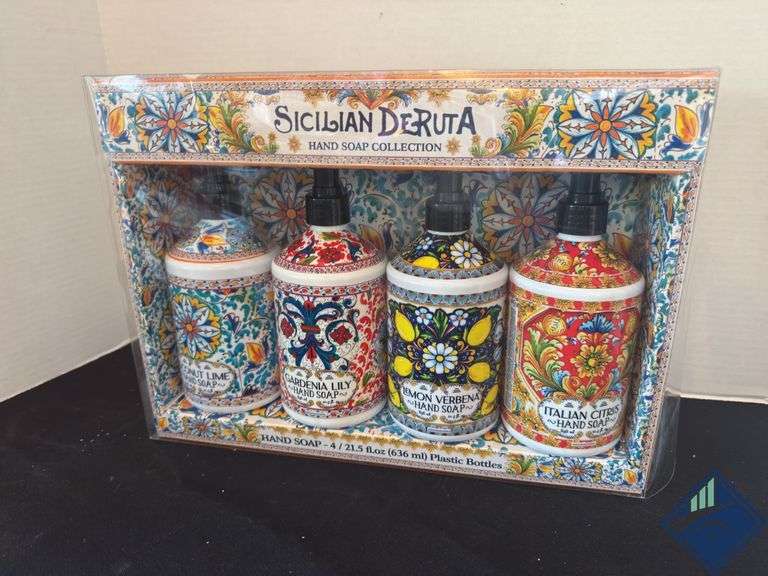 Sicilian Deruta Hand Soap Collection