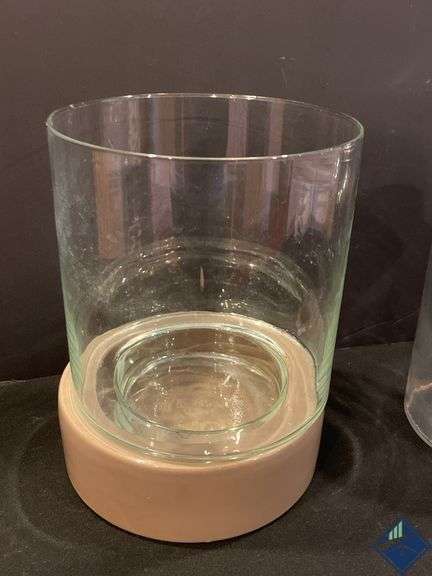Glass Canister & Vase