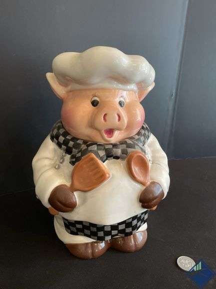 Mercuries China Piggie Cookie Jar
