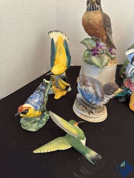Leffon China Bird Sculptures