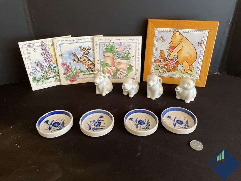 Winnie the Pooh Trivets, Creamers, etc.