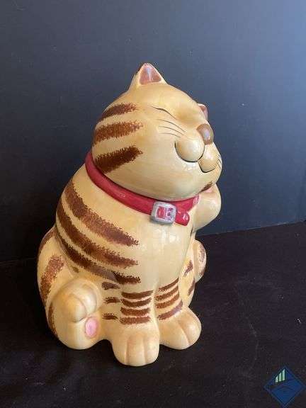 Happy Kitty Cookie Jar