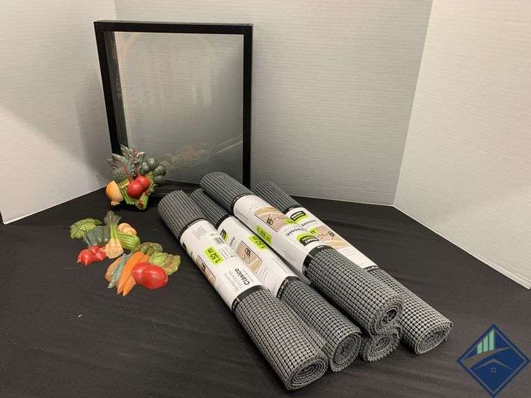 New Shelf Liner, Shadow Box & Vegetable Wall Decor