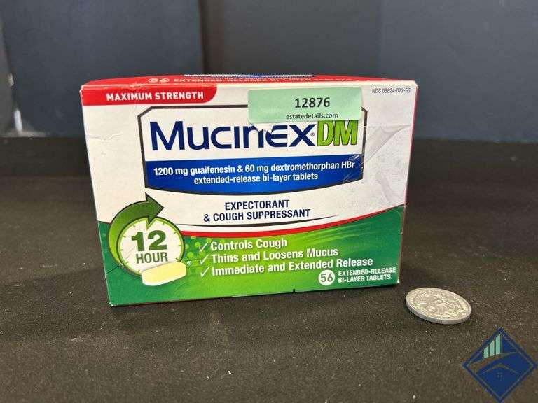 Mucinex DM Maximum Strength, 56 Tablets