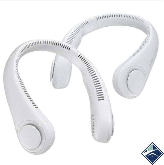 JISULIFE Neck Fan, 2-pack