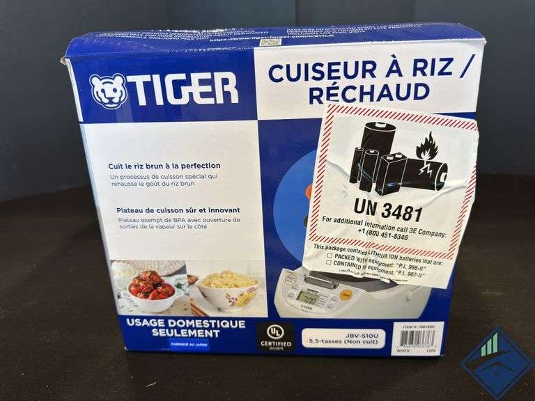 Tiger 5.5-Cup Micom Rice Cooker and Warmer - Retail: $ 89.99