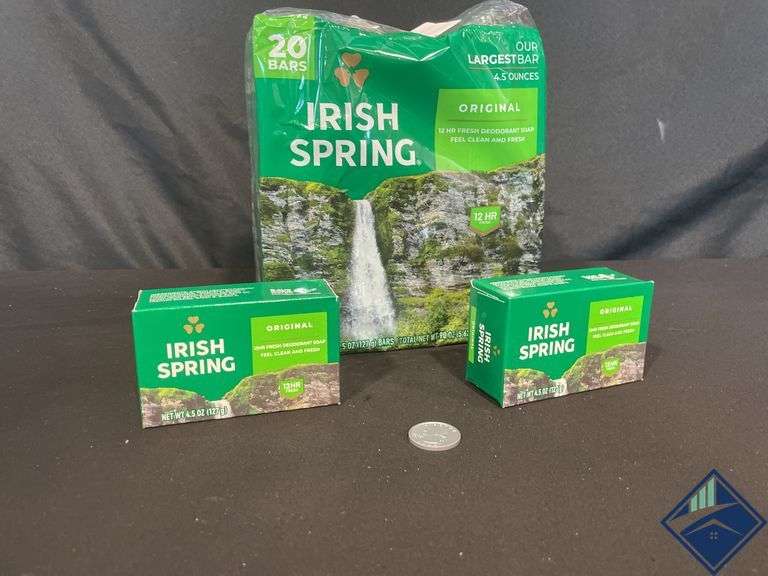 Irish Spring Soap Bars *Missing 1*