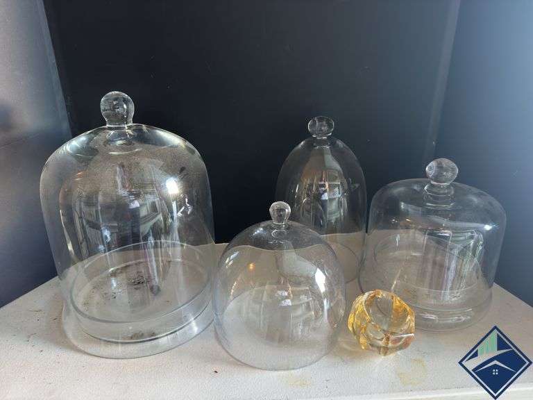 Glass Cake Domes & Candle Holders