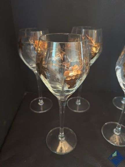 Embellished Wine Glasses