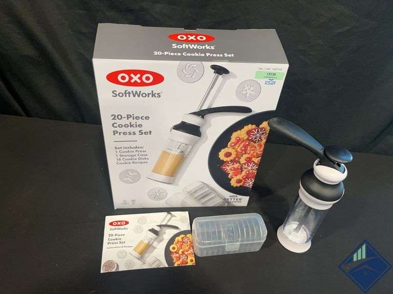 OXO Softworks 20 Piece Cookie Press Set
