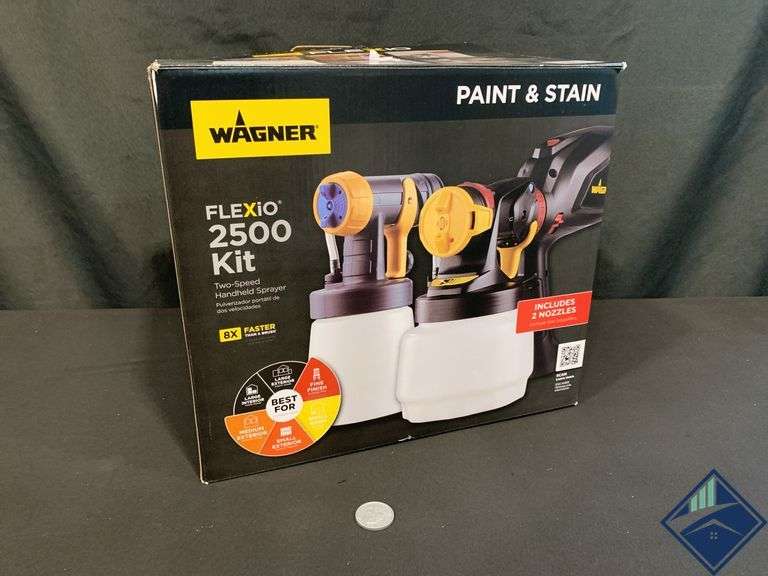 Wagner Two Speed Handheld Sprayer - Retail: $ 134.99  - Mixed Condition