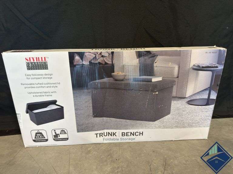 Seville Classics Foldable Trunk Storage