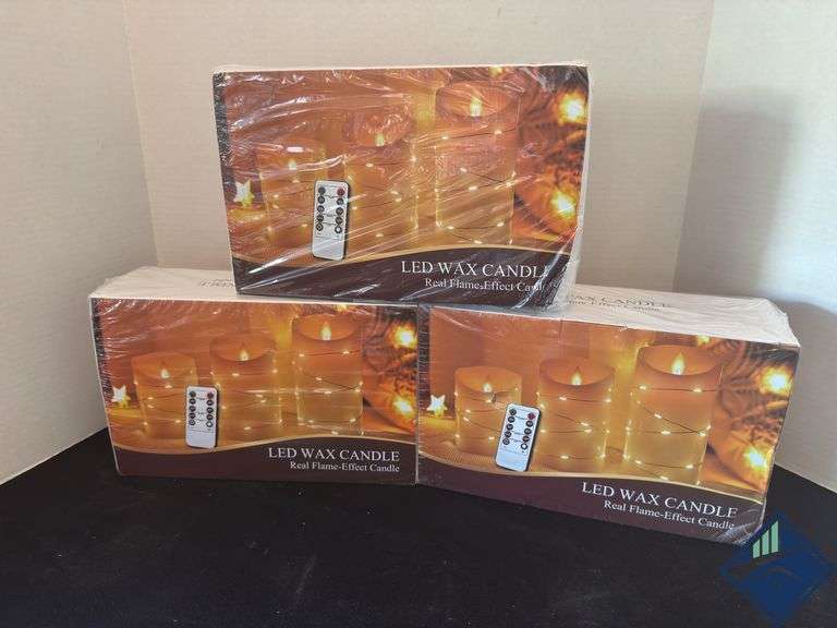 Remote Control LED Wax Candles