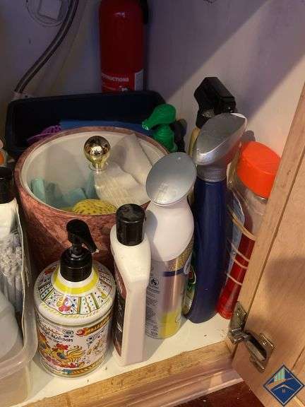 Kitchen Cleaning Products, etc.