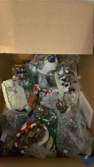 Winter Themed Animal Figurines