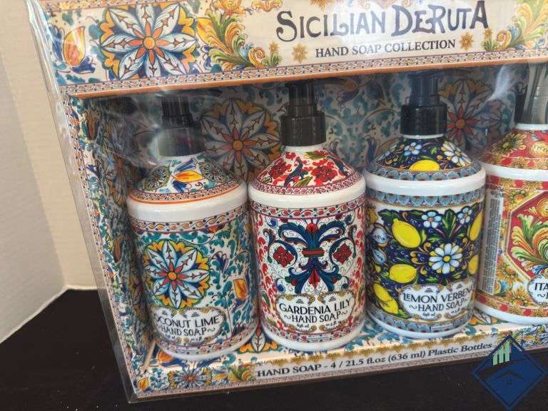 Sicilian Deruta Hand Soap Collection