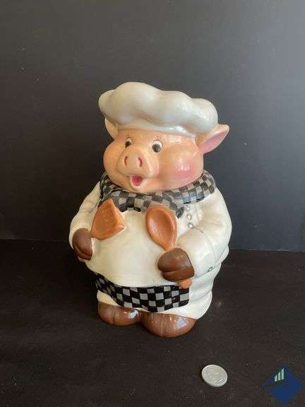 Mercuries China Piggie Cookie Jar