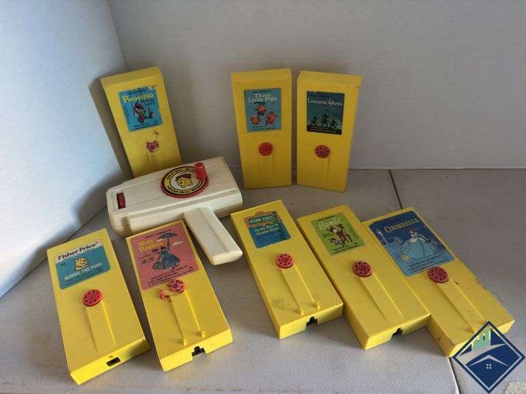 Fisher Price Movie Viewer & Cartridges
