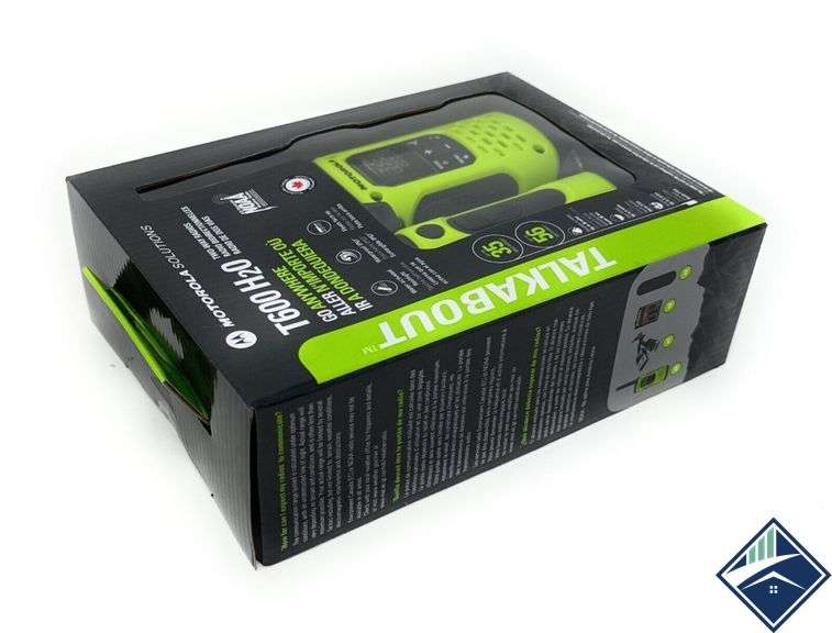 Two-way Radio, T600 35 Miles Waterproof Green, 2-pack - Retail: $ 94.99   - Like New