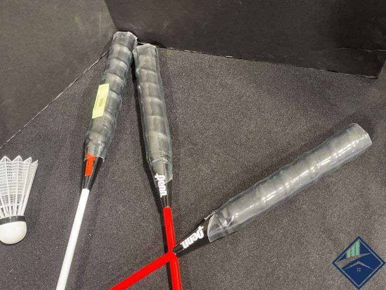 Penn Badminton Rackets & Shuttlecocks - Used