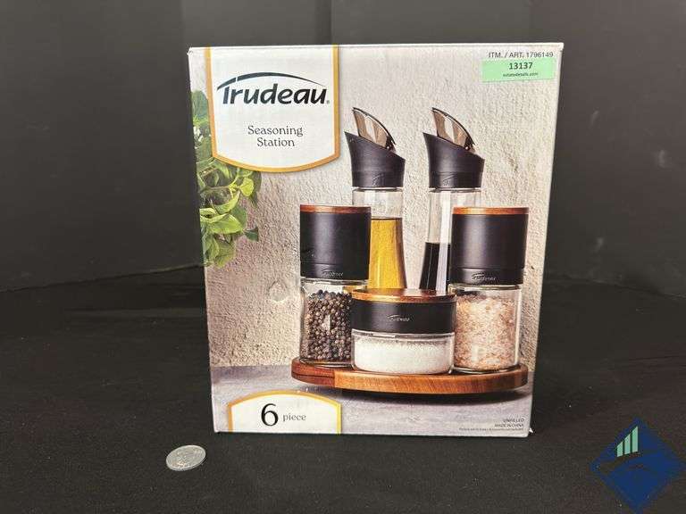 Trudeau Seasoning Station (6 Piece) Trudeau Seasoning Station ( 6 Piece)