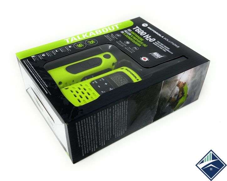 Two-way Radio, T600 35 Miles Waterproof Green, 2-pack - Retail: $ 94.99   - Like New