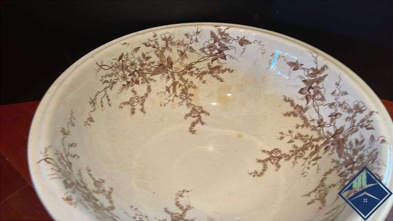 Alfred Meakin Pitcher & Bowl, etc.