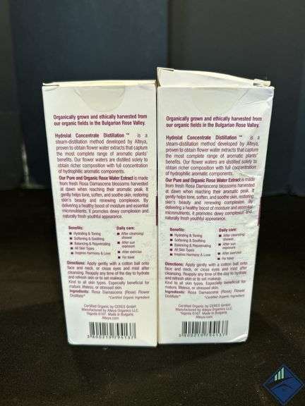 Alteya Organic Rose Water Spray 240ml Glass- 100% Pure Organic Rosa Damascena