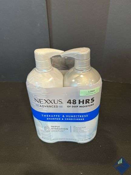 Nexxus Advanced Therappe Shampoo and Humectress Conditioner 32 Fl Oz (2 Pack) *NEW*