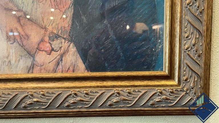 Mary Cassatt Vintage “In the Garden” Framed Print