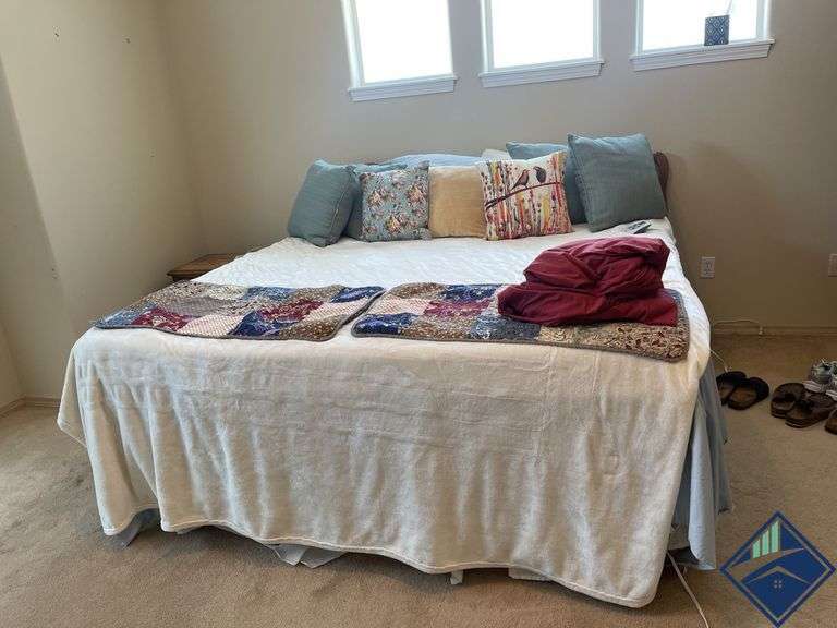 King Sized Bedframe, Mattress, etc.