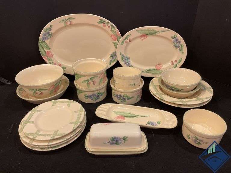 Pfaltzgraff Garden Party Serving Pieces