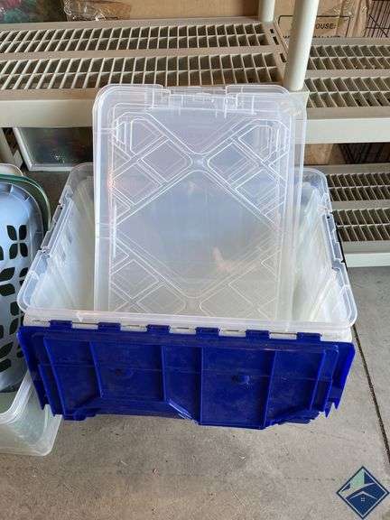 Assortment of Totes & Laundry Bins