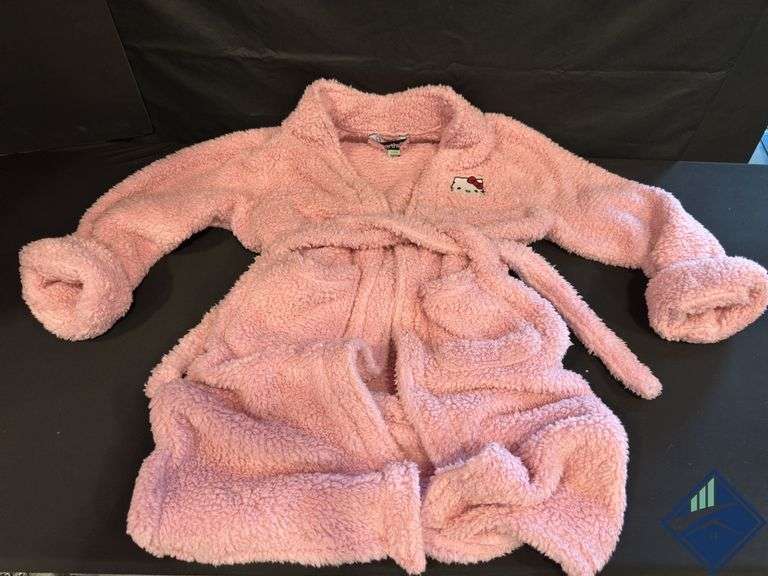 Hello Kitty Bathrobe One Size Fits All - Like New