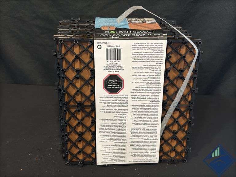 Golden Select Composite Deck Tiles