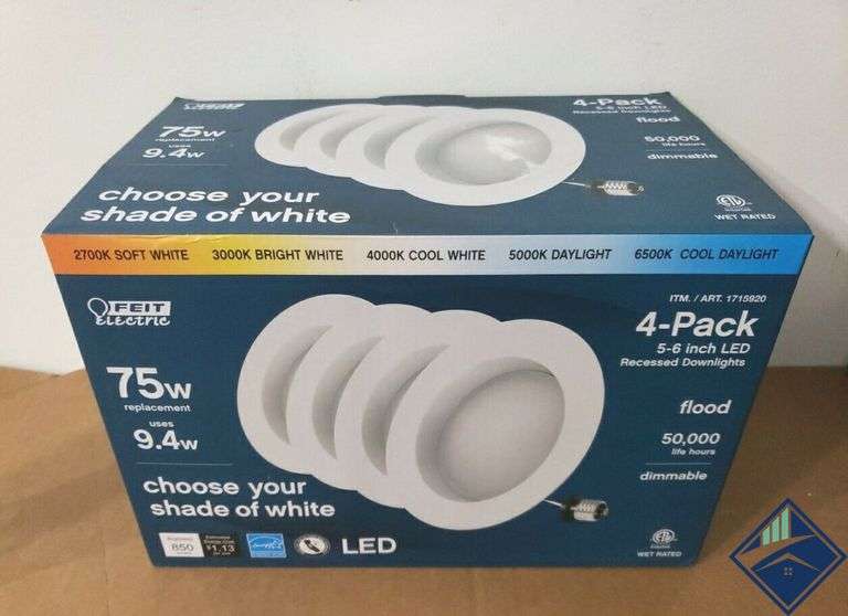 Feit Electric 75W Replacement 5-CCT LED Recessed Downlight  Dimmable