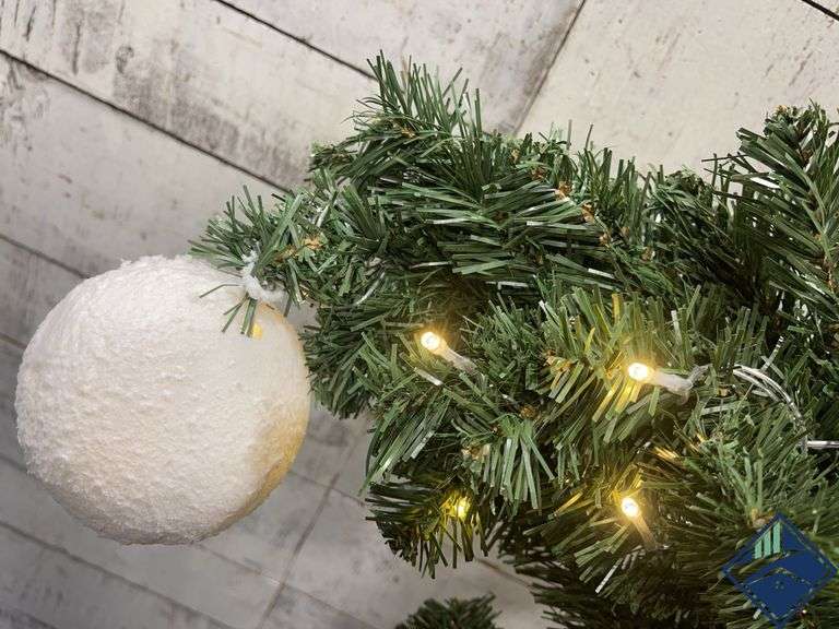 Merry Christmas Lighted Cone Tree - Used