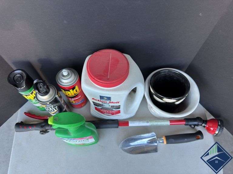 Bug Sprays, Trowel, Attachable Hose Nozzle, etc.
