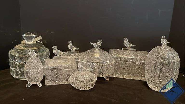 Bird Cut Glass Collection