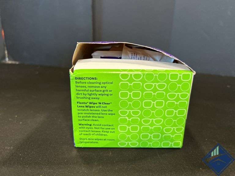 Flents Wipe N Clear Lens Wipes 75 Count (Pack of 3)