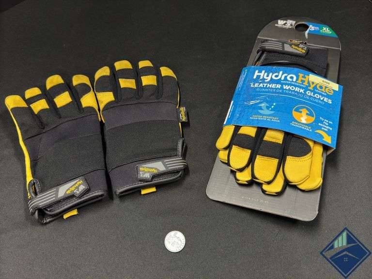XL Hydra Hyde Leather Work Gloves - Used
