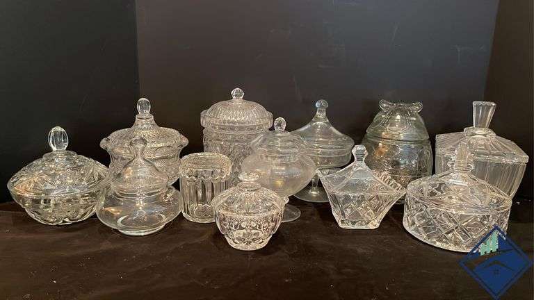Cut Glass Candy Dish Collection