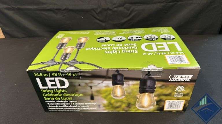 Feit Electric String Lights 48ft