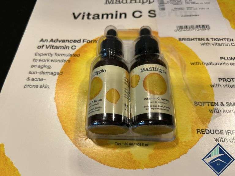 Mad Hippie Vitamin C Serum, Hyaluronic 2pk Each 1.02 Fl. Oz - Used - Used