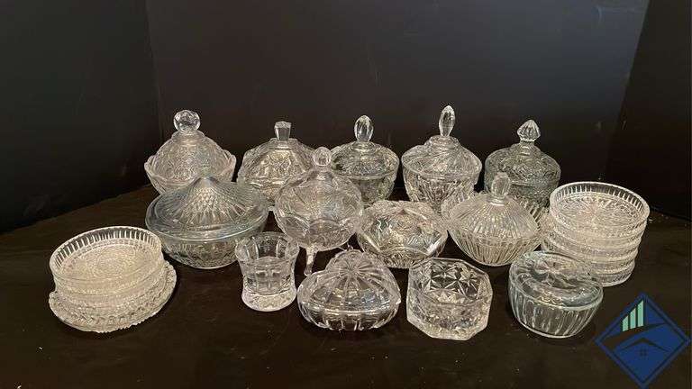 Cut Glass Candy Dish Collection