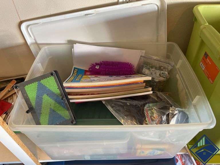 Fridge Magnets, Crayons, Beads, etc.