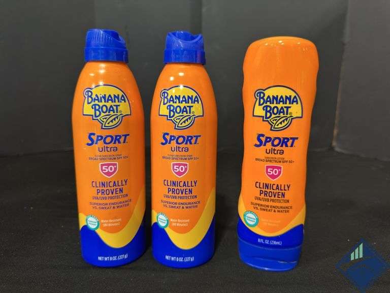 Banana Boat Sport Ultra Broad Spectrum SPF 50+ Sunscreen Set
